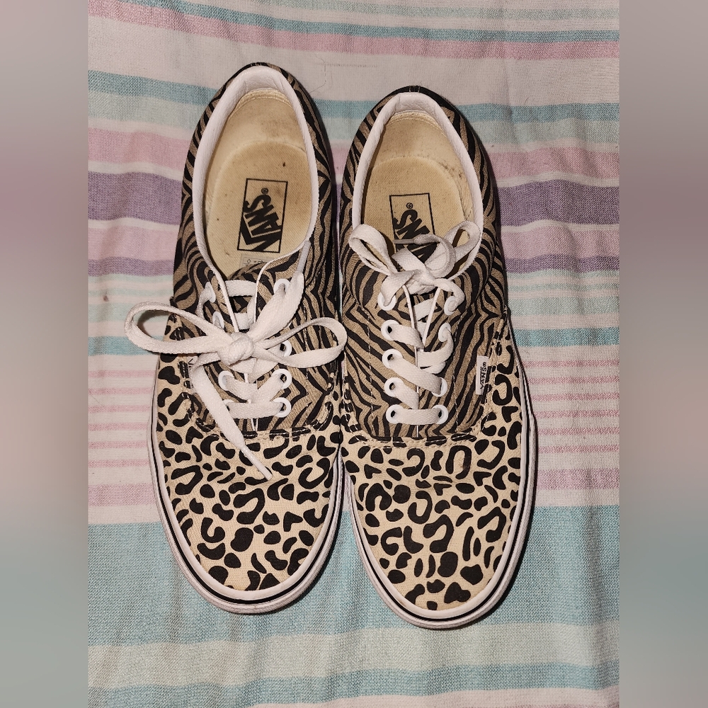 Vans Animal Print Sneakers